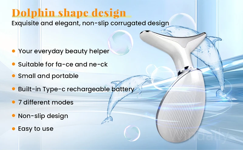 π 7-Color Face & Neck Lifting Beauty DeviceπΈ Tighten, Brighten & Rejuvenate Your Skin with Smart LED Therapy - Image 11