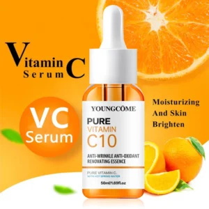 🌼 Luminous Glow Essence – 🌞 Vitamin C + Hyaluronic Acid Brightening Serum ✨Brighten, Firm & Nourish Your Skin